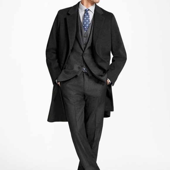 Brooks Brothers Brooksstorm Italian Long Town Coat